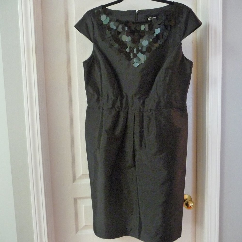 Adrianna Papell Black Dress - Size 14